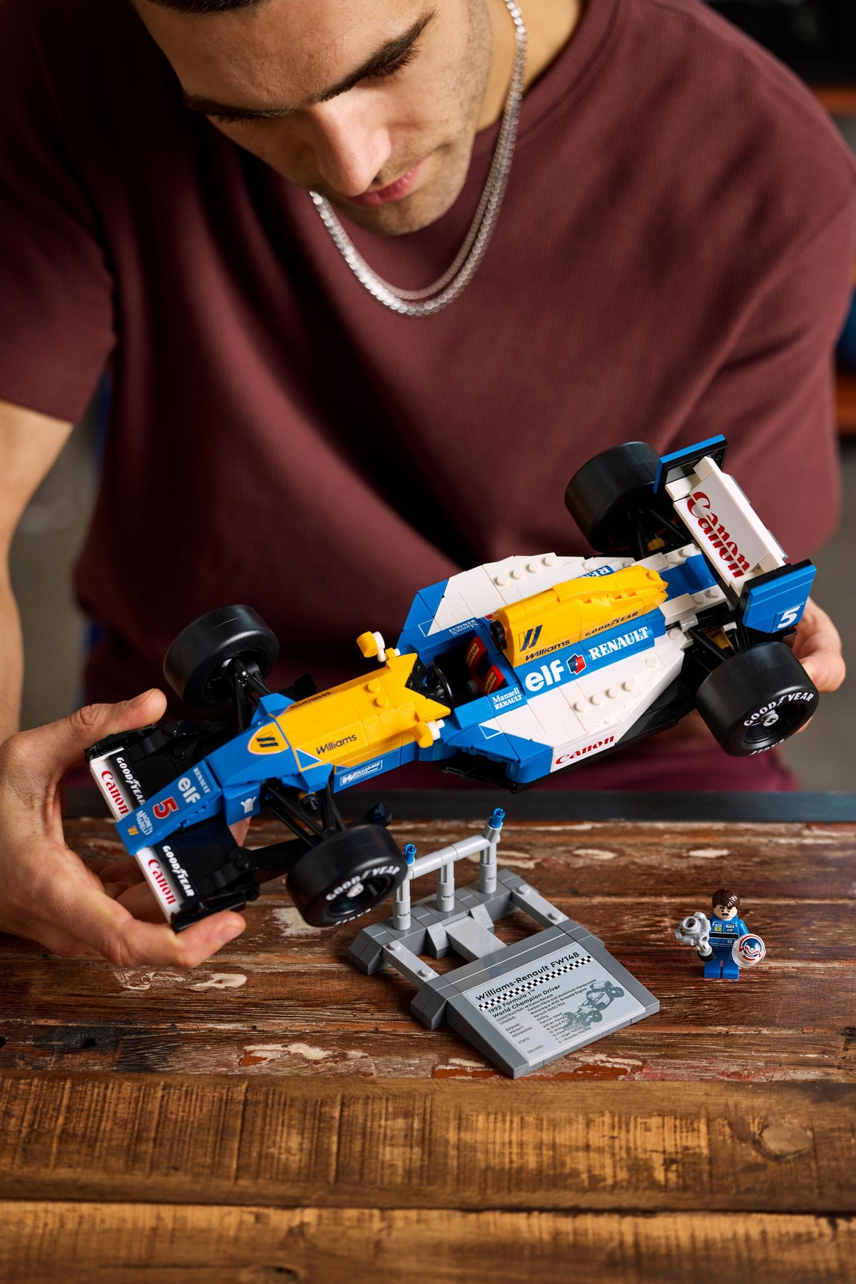 Williams Racing FW14B & Nigel Mansell