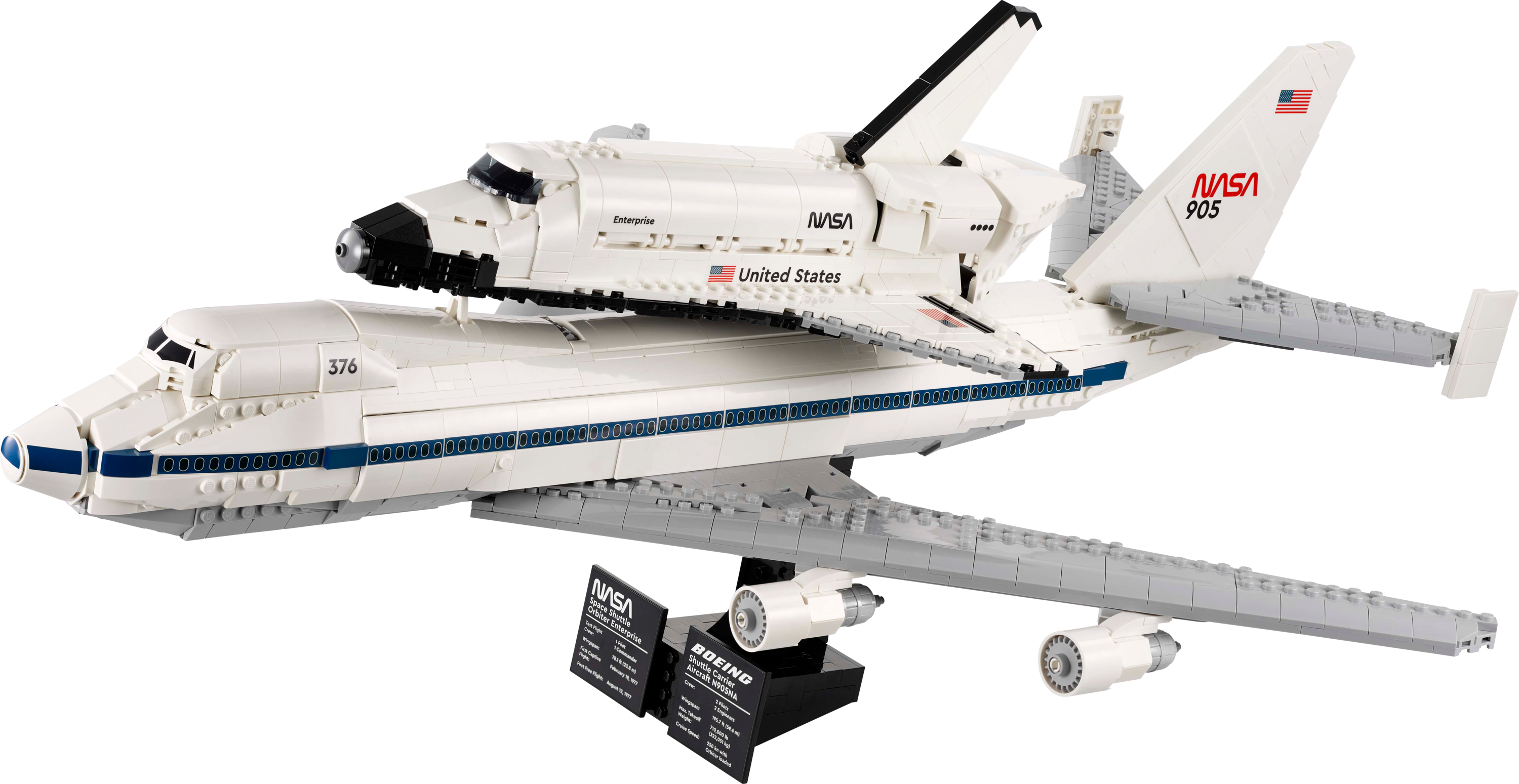LEGO Icons Shuttle Carrier Aircraft 10360