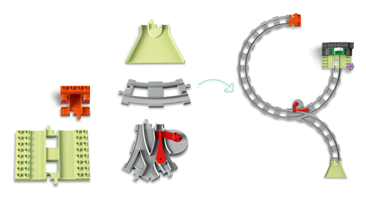 Train Tunnel and Tracks Expansion Set