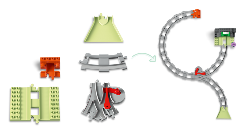 Train Tunnel and Tracks Expansion Set