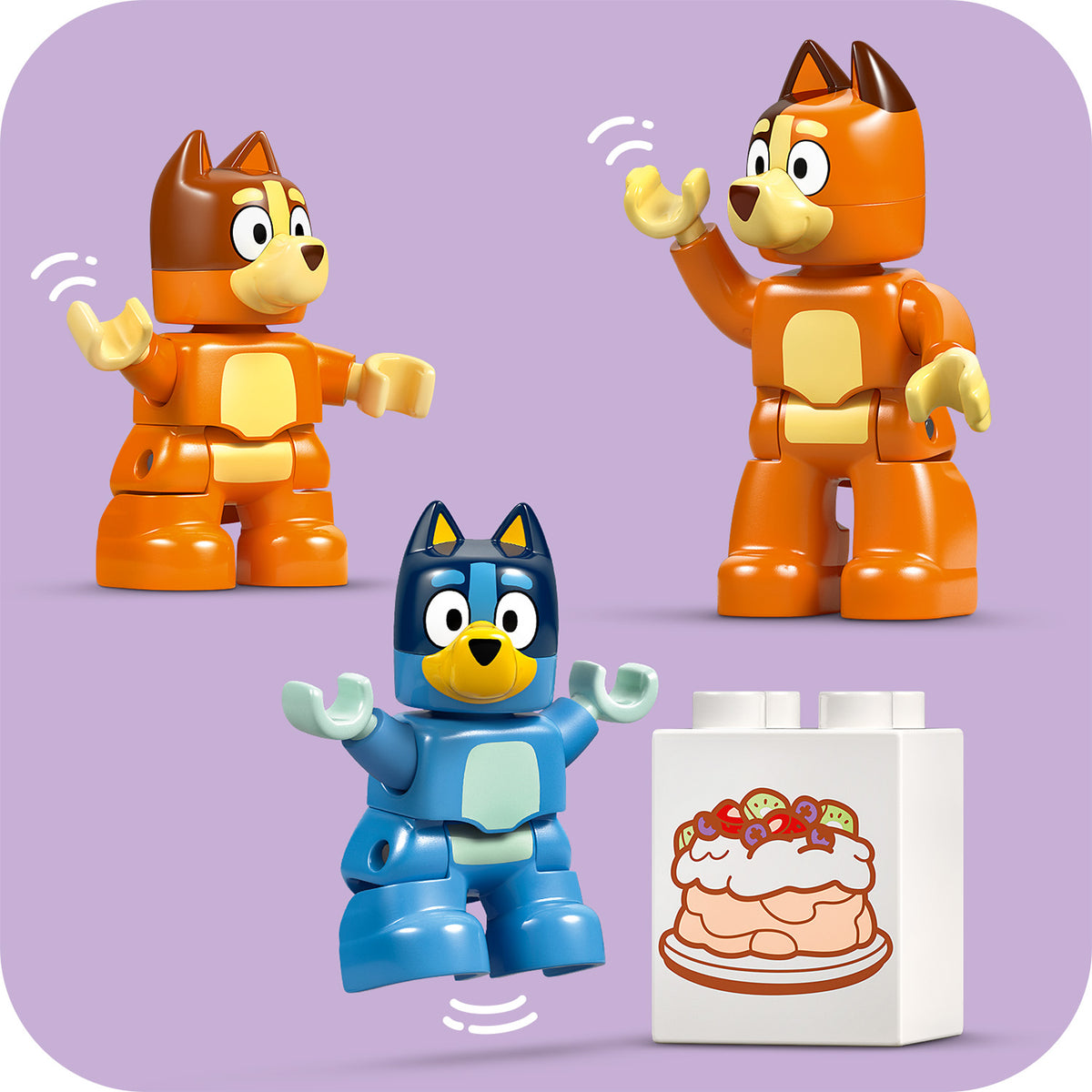 Bluey's Family House with Memory Game