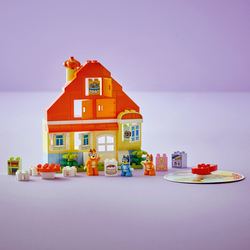 Bluey's Family House with Memory Game