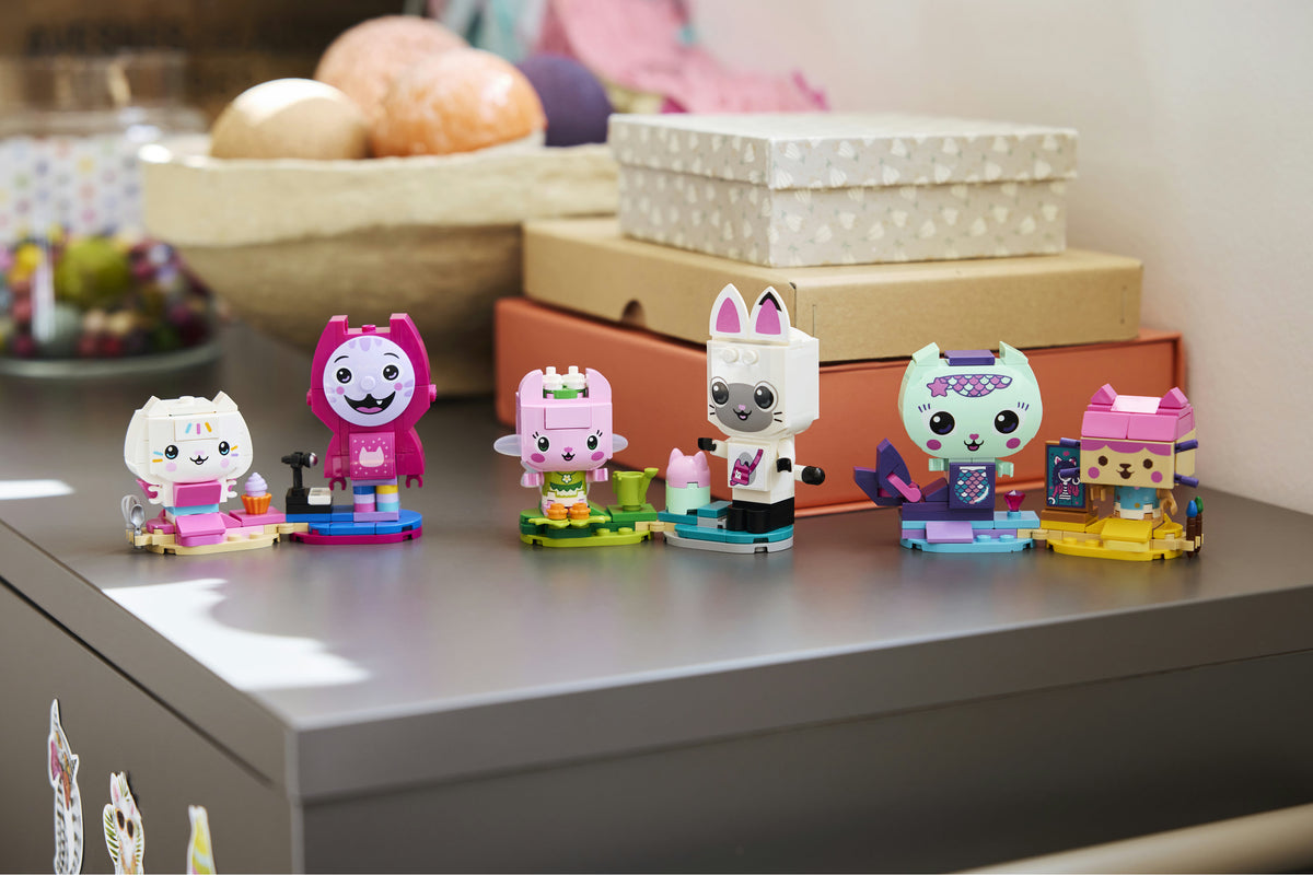 Gabby's Brick-Built Cat Friends