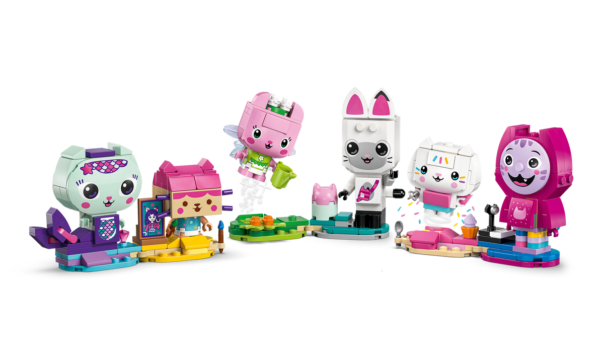 Gabby's Brick-Built Cat Friends