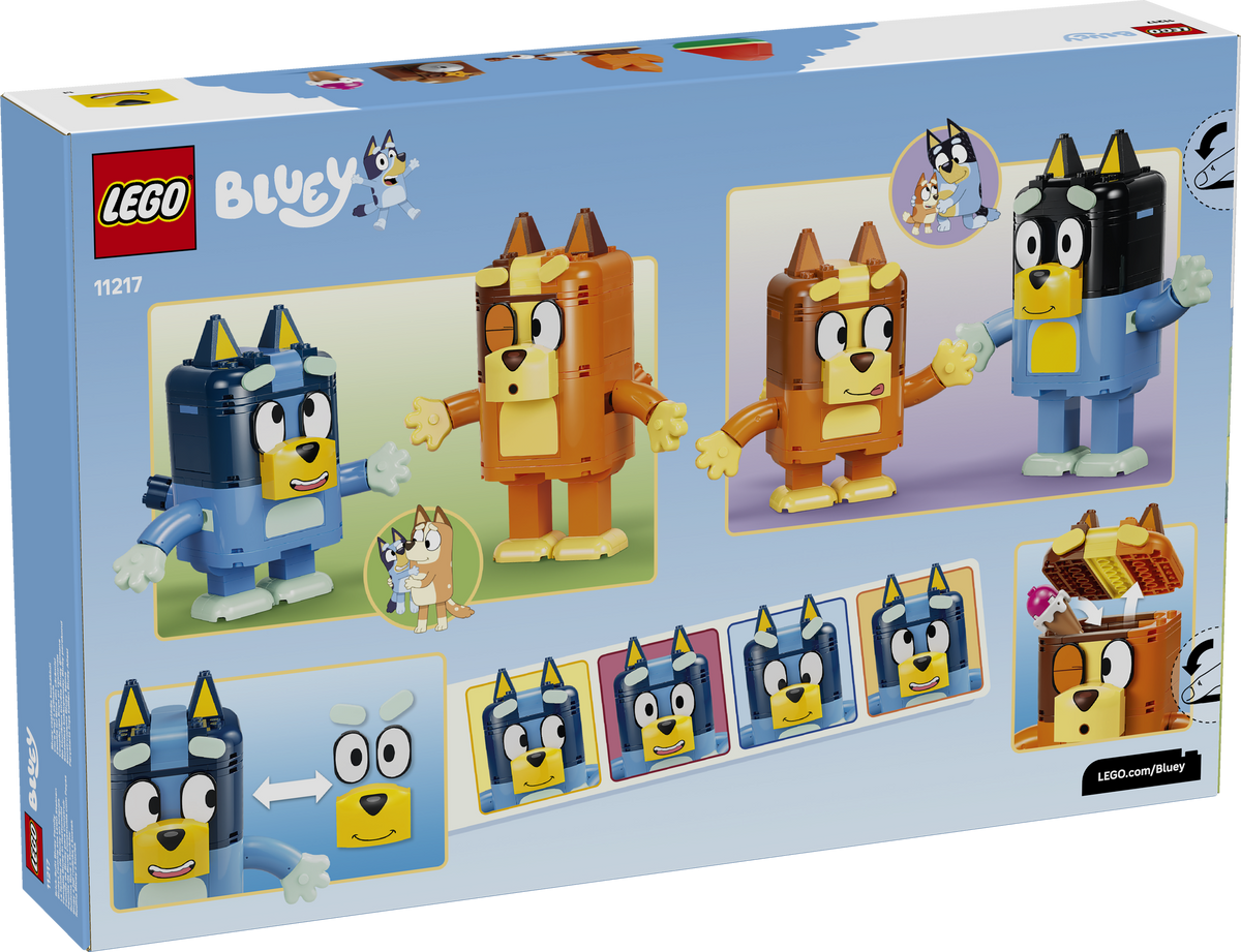 Brick-Built Bluey Family