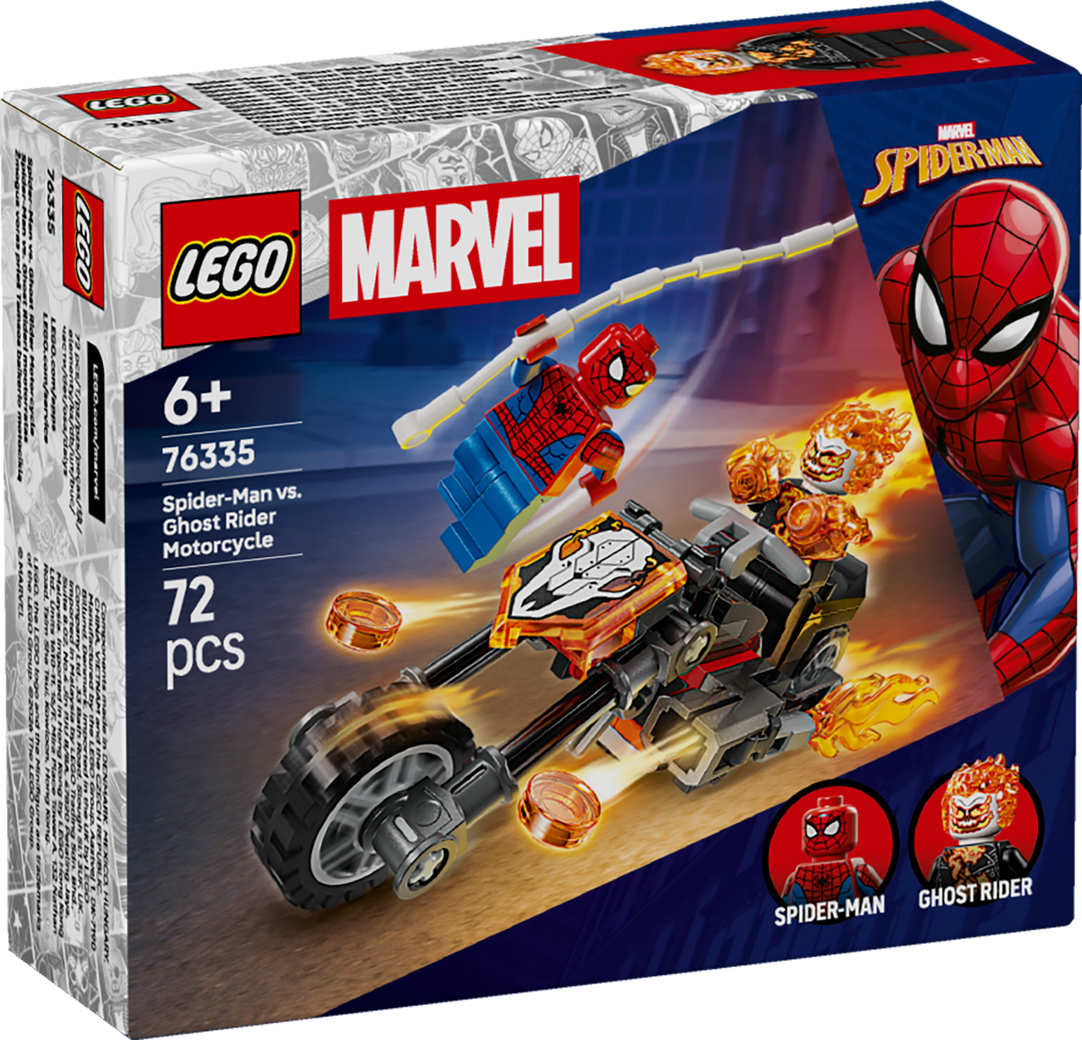 Spider-Man vs. Ghost Rider Motorcycle