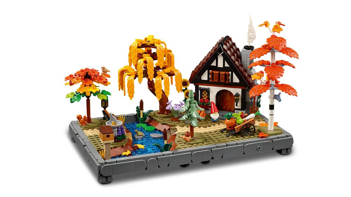 Autumn Cottage Garden