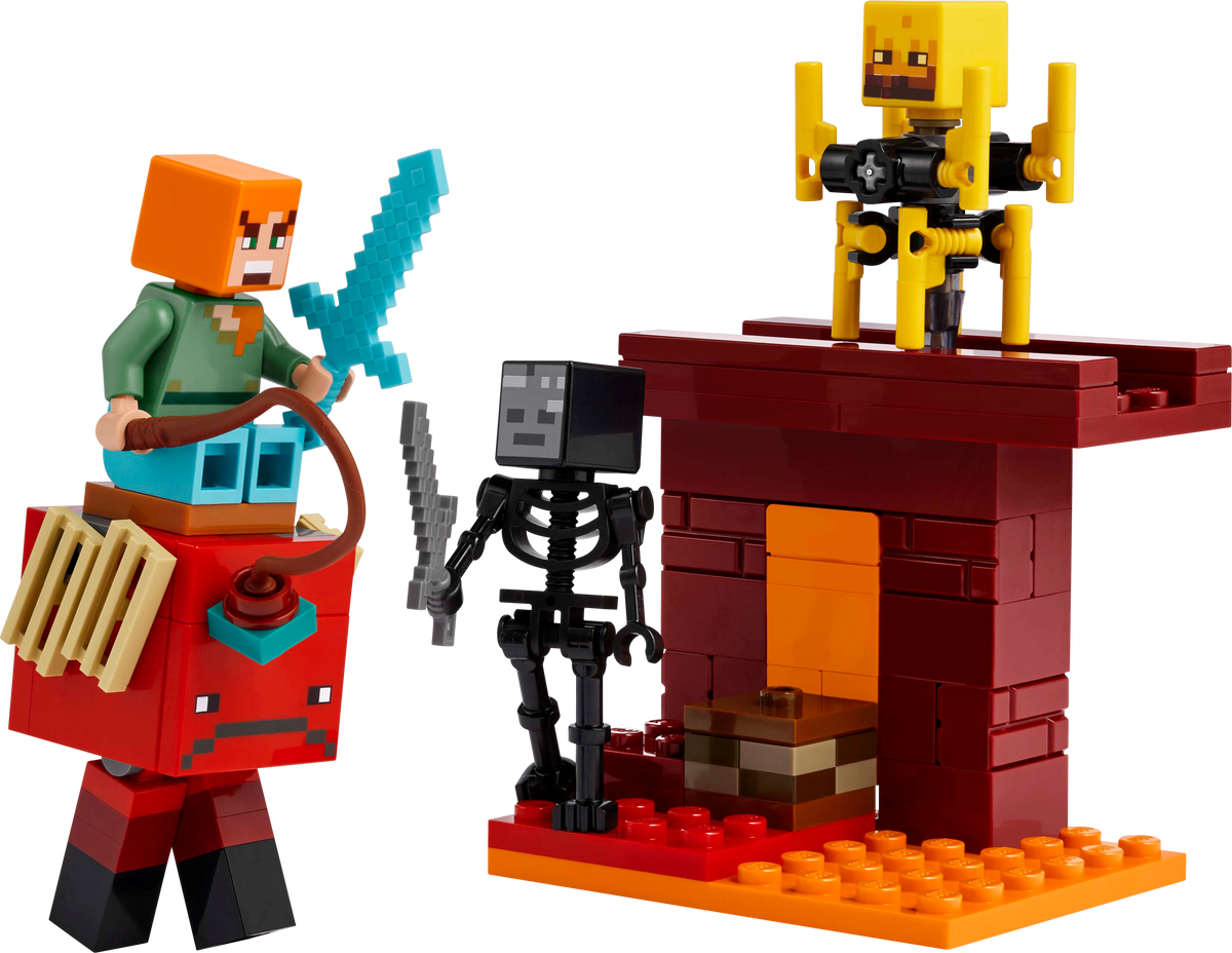 The Nether Lava Battle