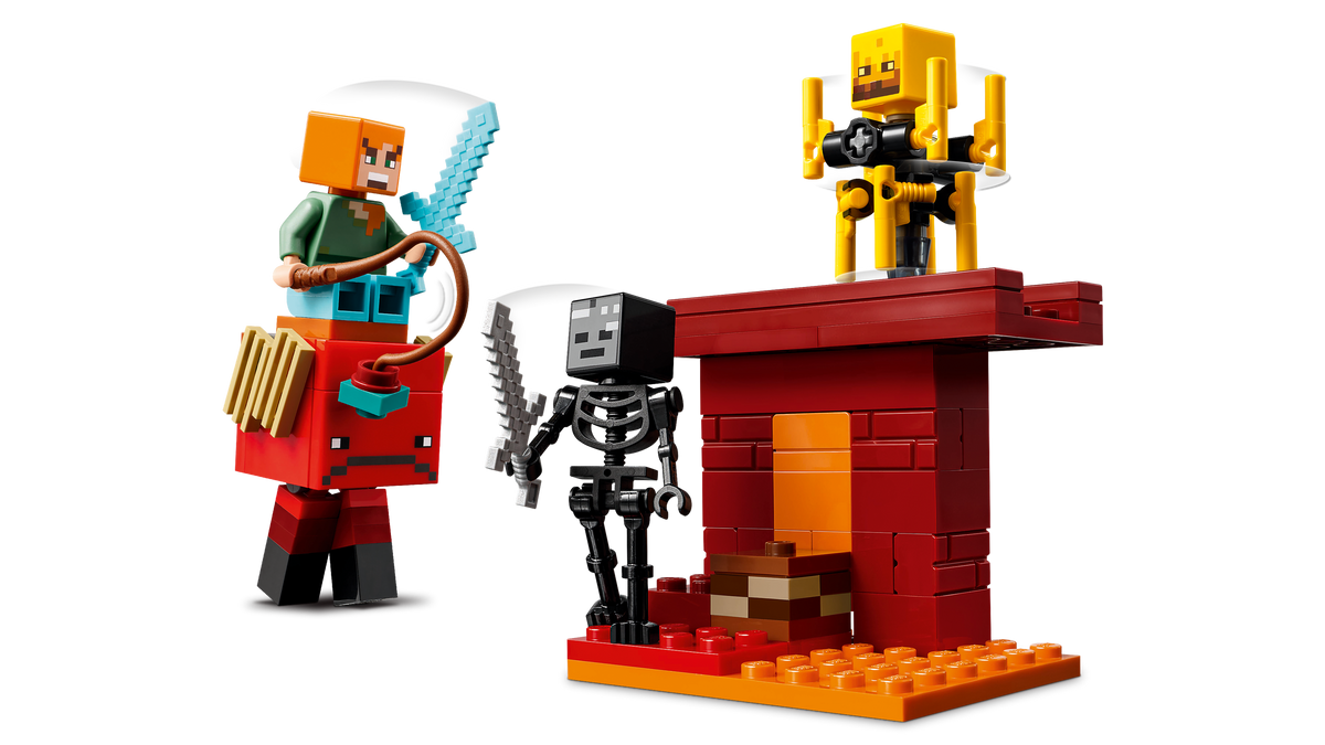 The Nether Lava Battle