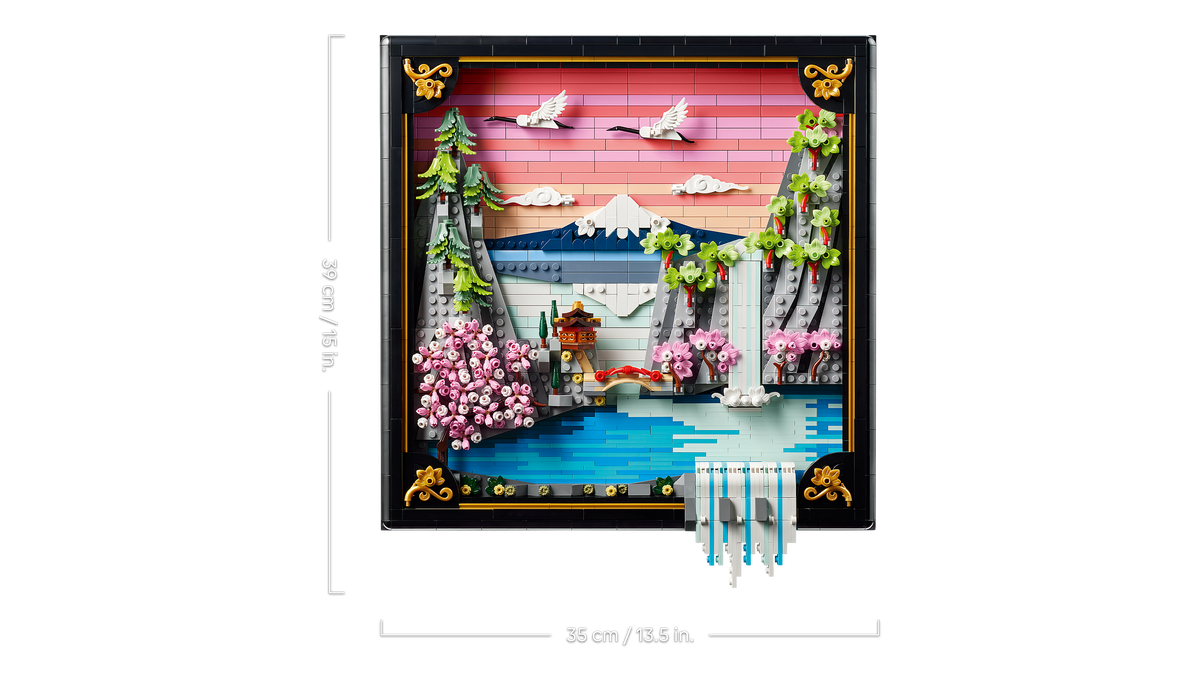 Japanese Cherry Blossom Landscape