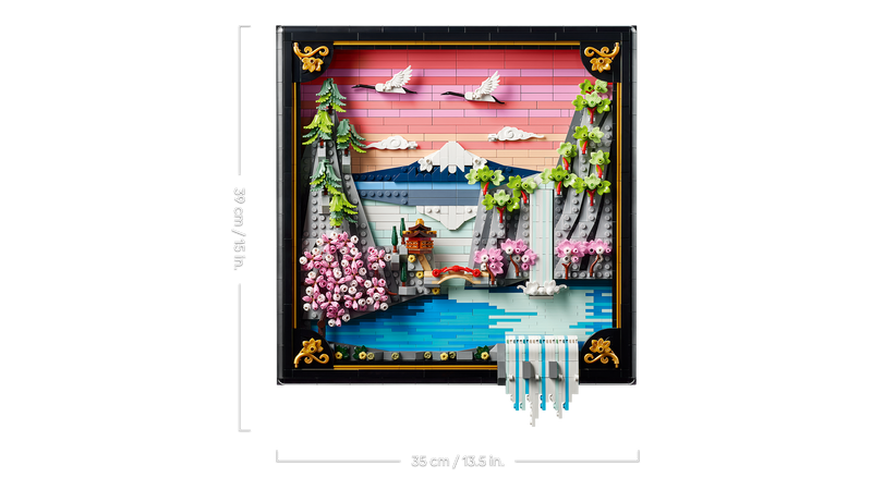 Japanese Cherry Blossom Landscape