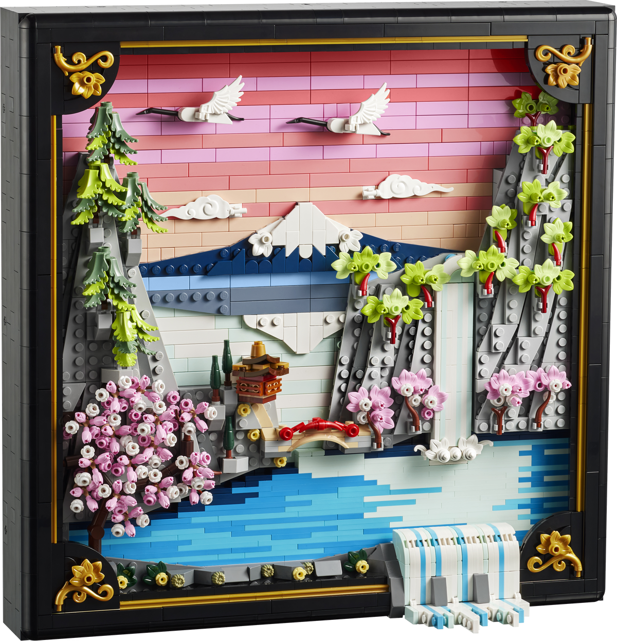 Japanese Cherry Blossom Landscape