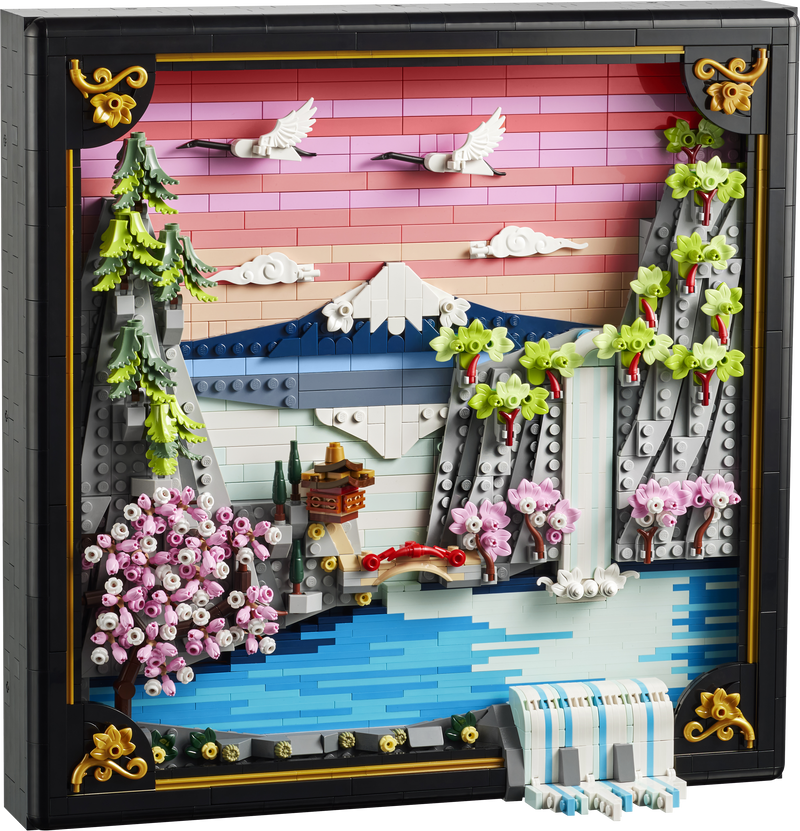 Japanese Cherry Blossom Landscape