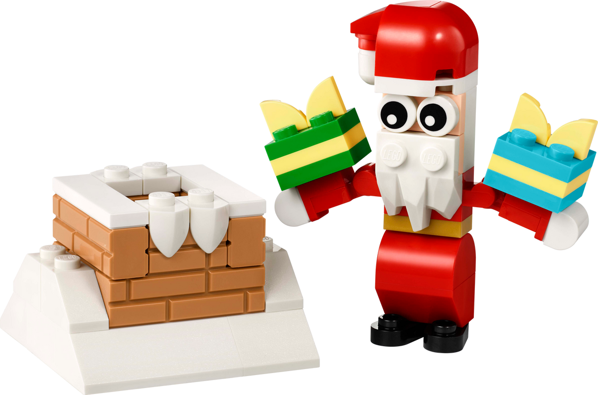 Christmas Chimney Fun with Santa