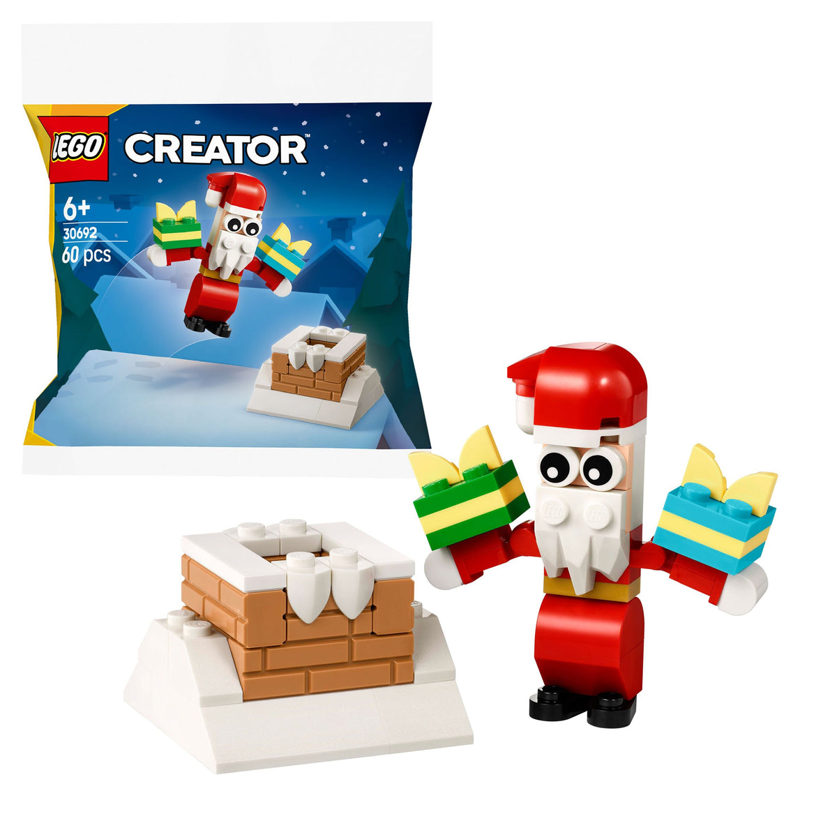 Christmas Chimney Fun with Santa