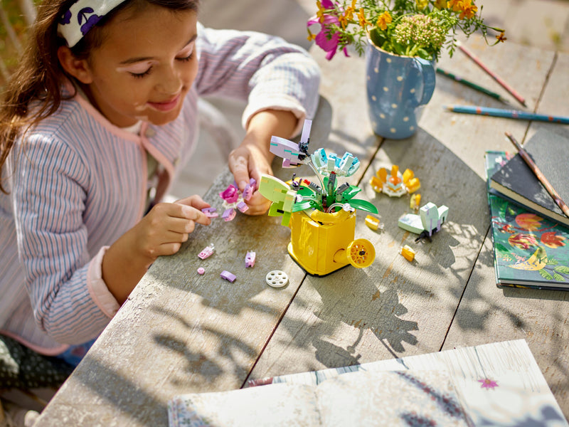 Flowers in Watering Can