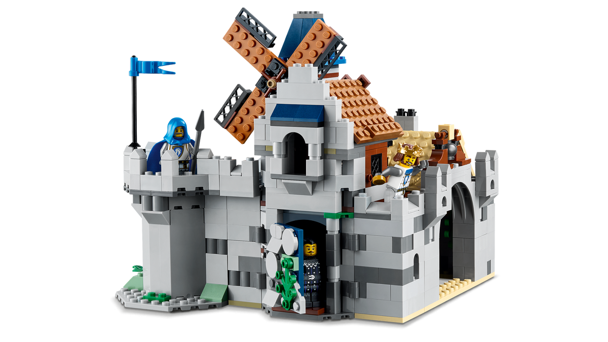Medieval Horse Knight Castle