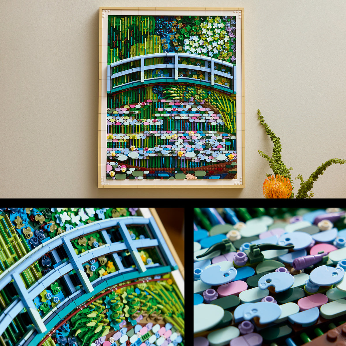 Claude Monet – Bridge over a Pond of Water Lilies