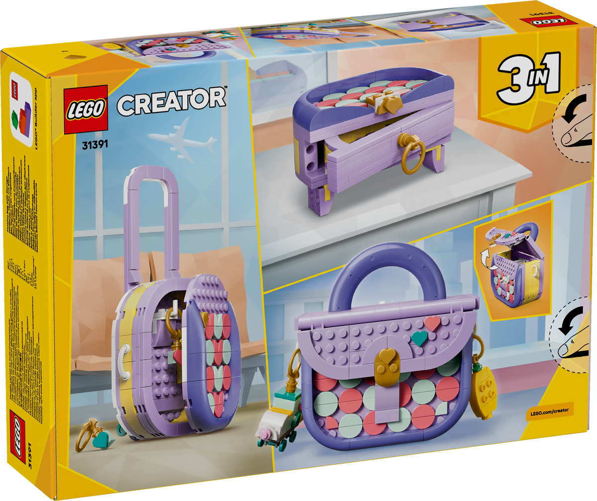 Art Fashion Bag with Storage