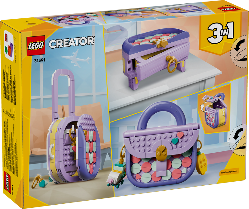 Art Fashion Bag with Storage