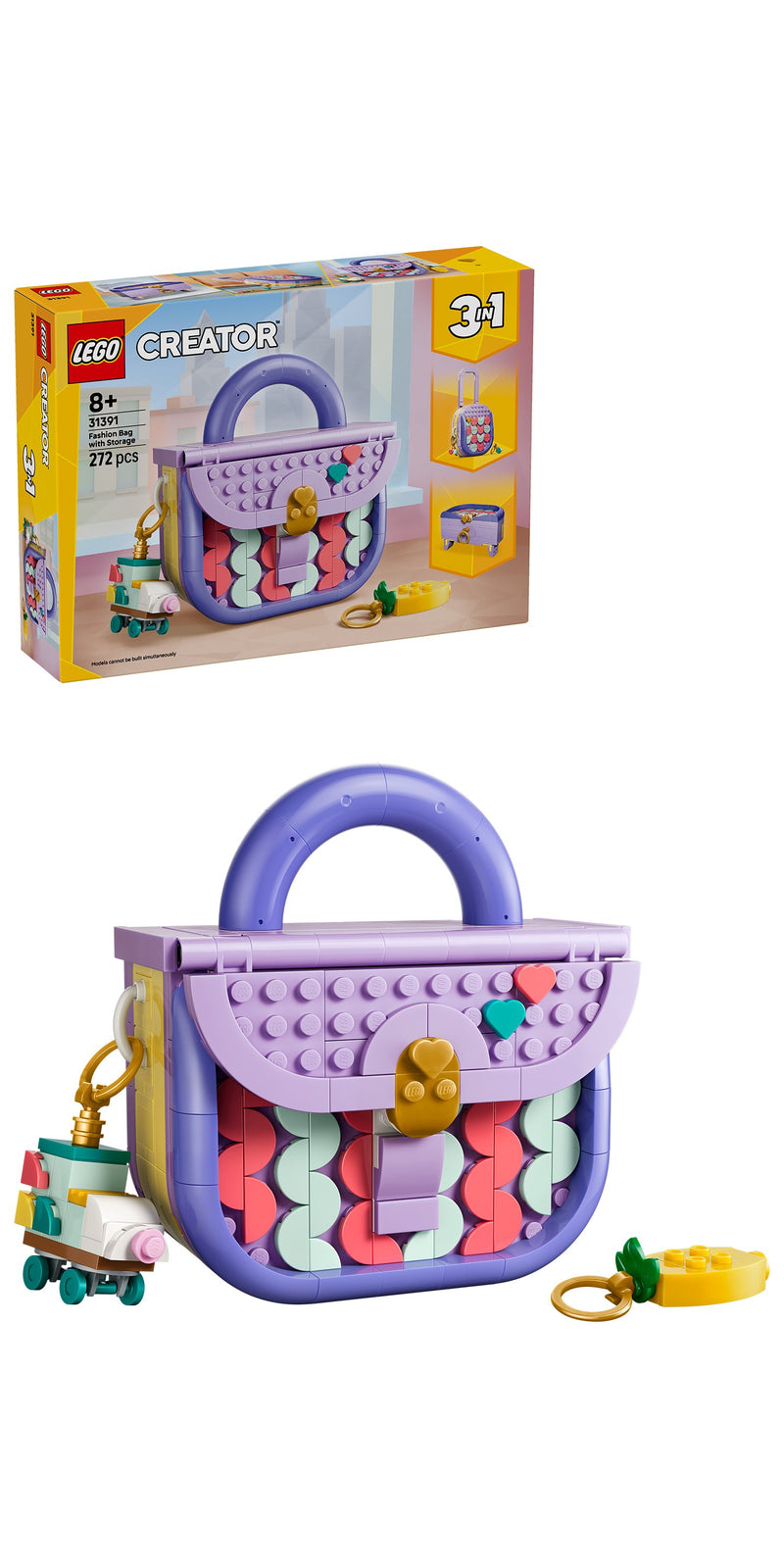 Art Fashion Bag with Storage