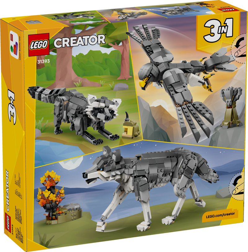 Forest Animals: Gray Wolf