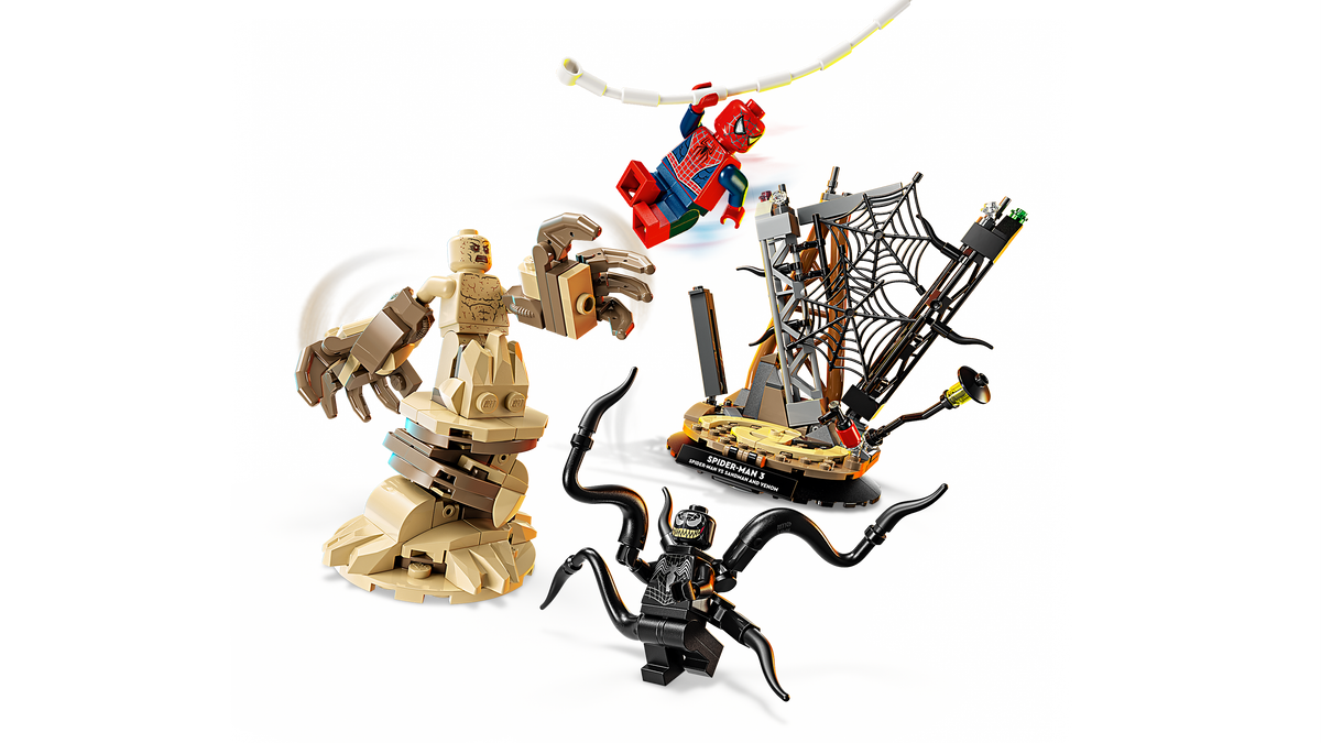 Epic Battle: Spider-Man vs. Sandman