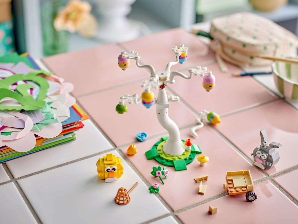Easter Bunny and Chick Egg Hunt