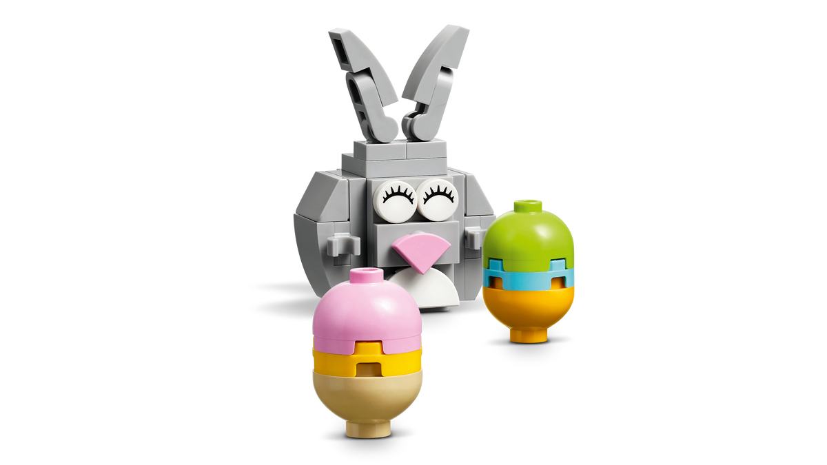 Easter Bunny and Chick Egg Hunt