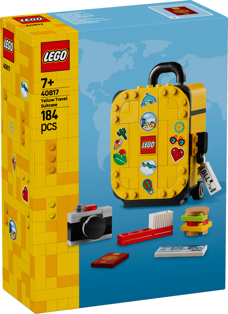 Yellow Travel Suitcase