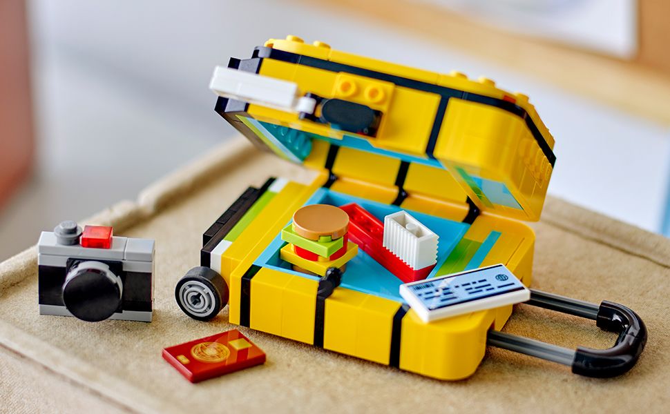 Yellow Travel Suitcase