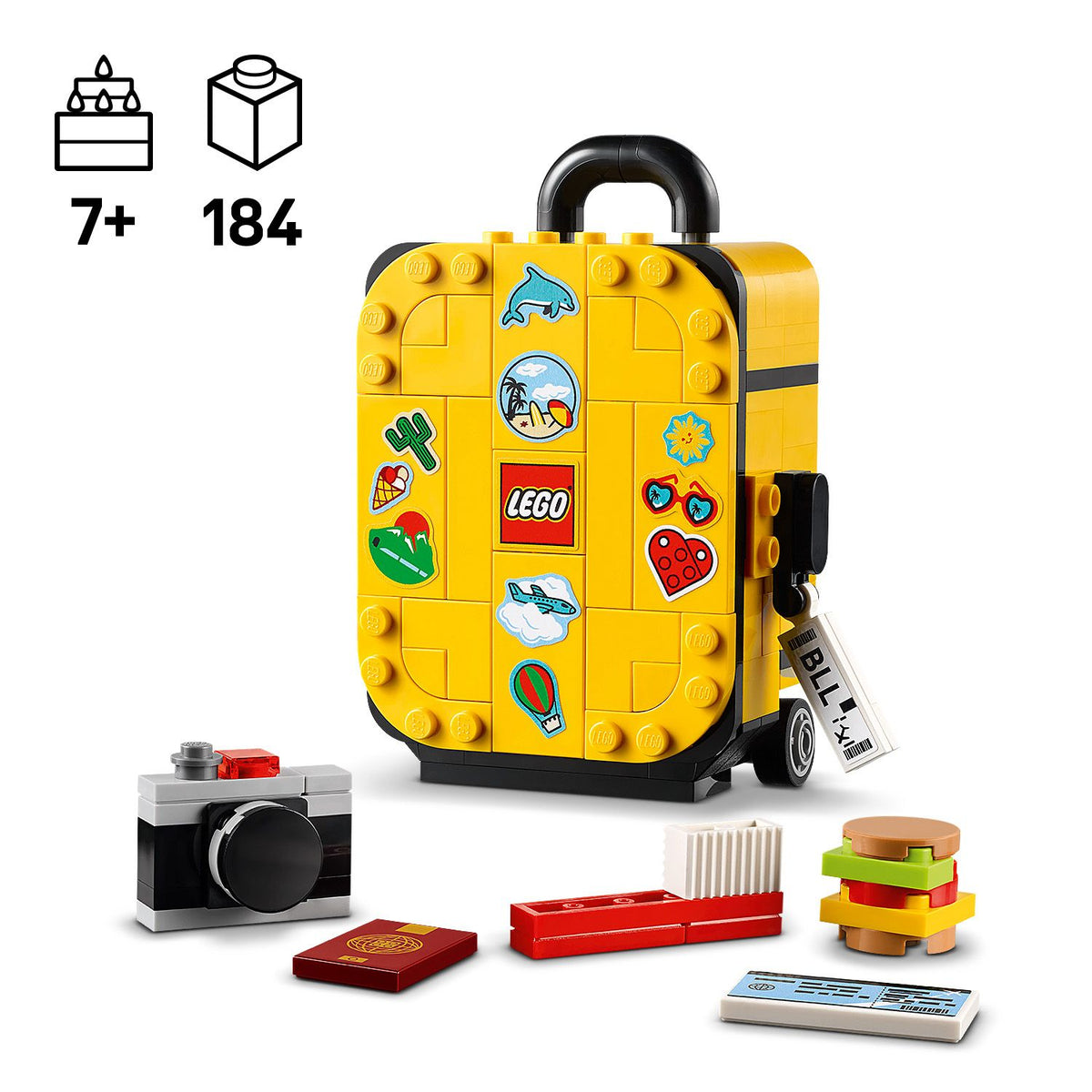 Yellow Travel Suitcase
