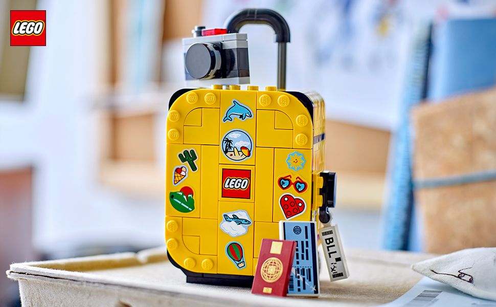 Yellow Travel Suitcase