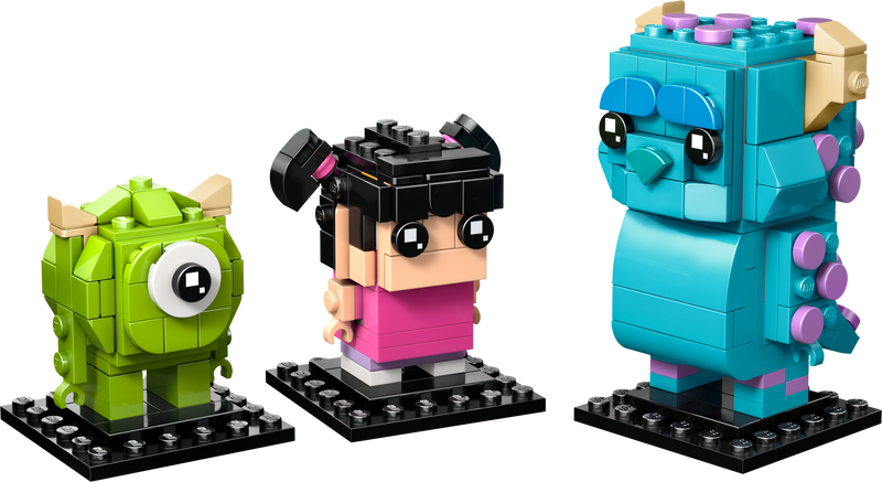 Sulley, Mike and Boo Figures