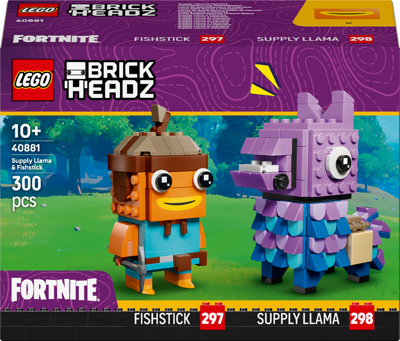 Supply Llama & Fishstick Figures