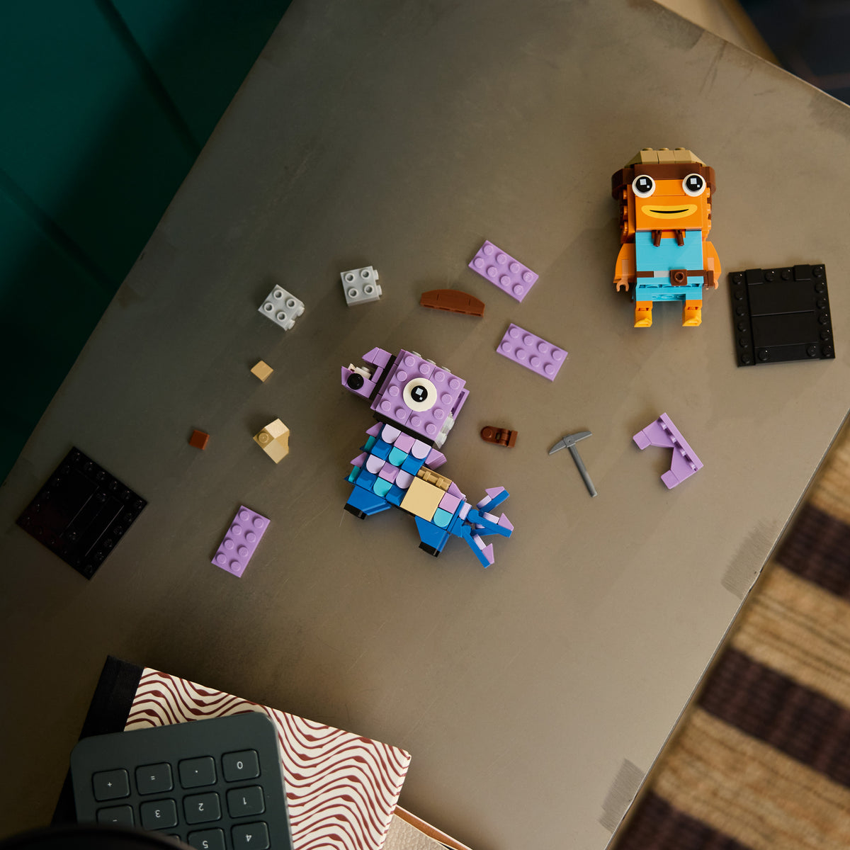 Supply Llama & Fishstick Figures