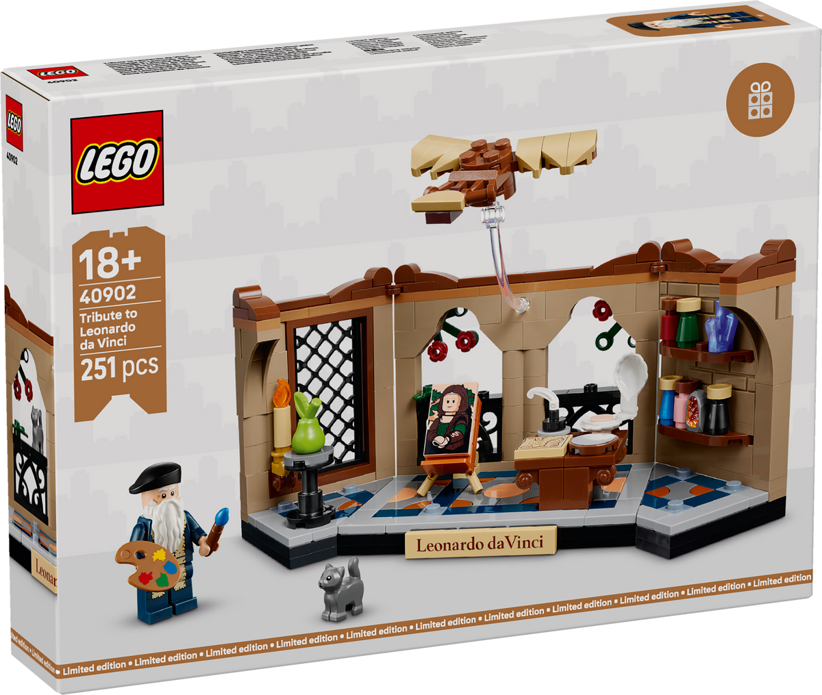 LEGO set 40902, box packaging