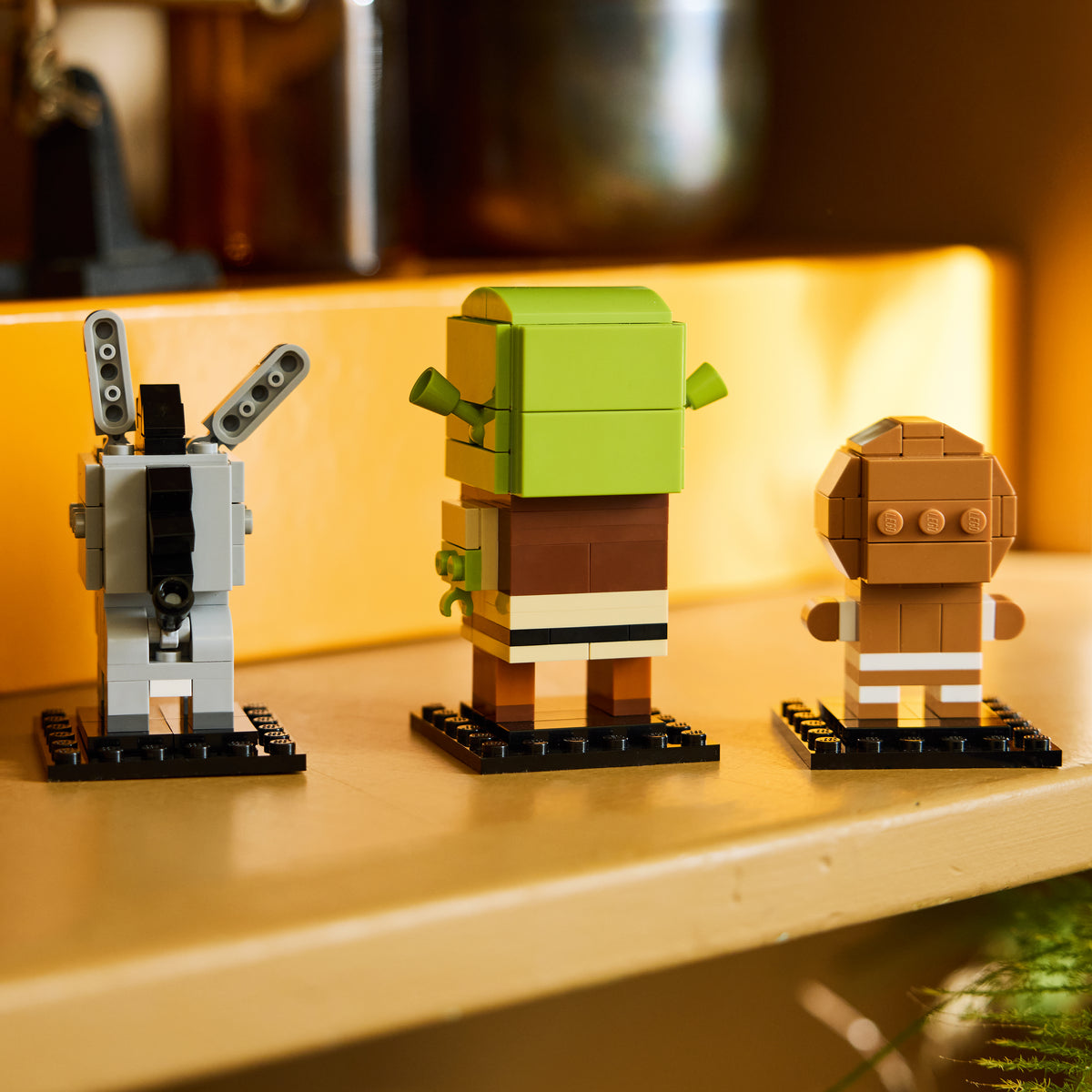 Shrek, Donkey & Gingy Figures