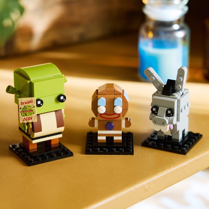 Shrek, Donkey & Gingy Figures
