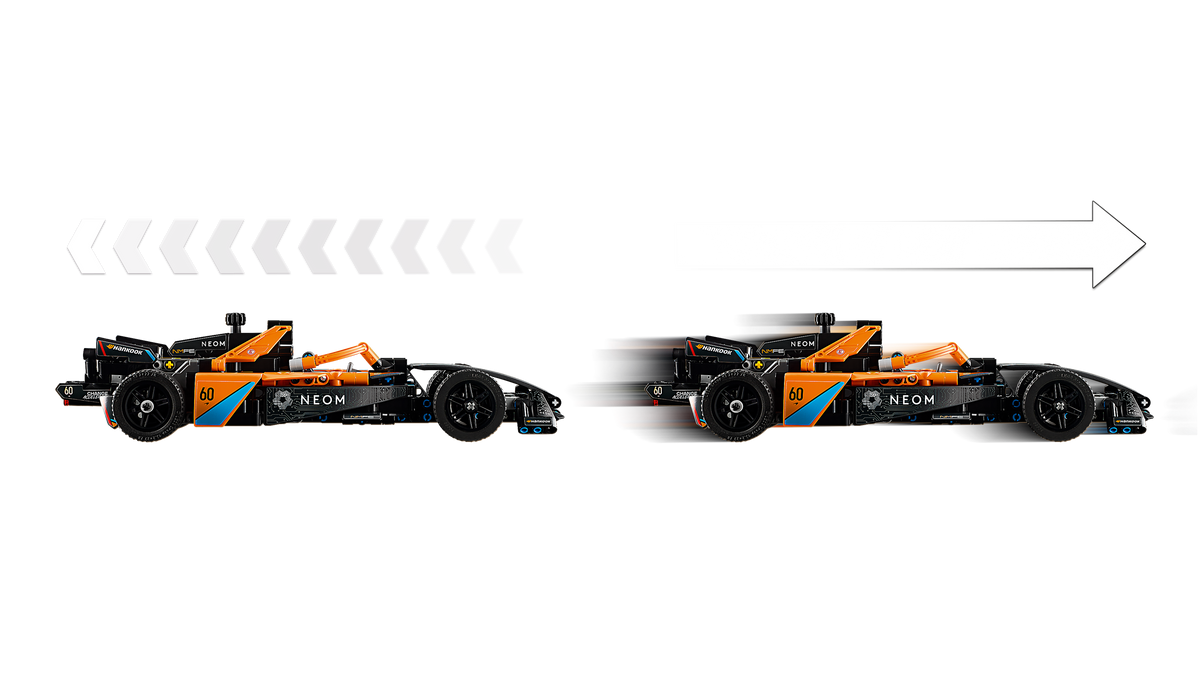 NEOM McLaren Formula E Race Car