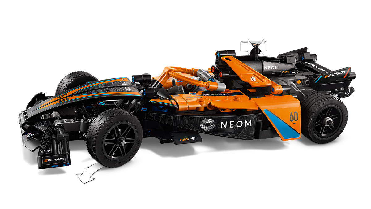 NEOM McLaren Formula E Race Car