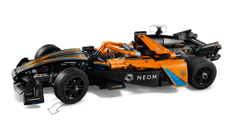 NEOM McLaren Formula E Race Car