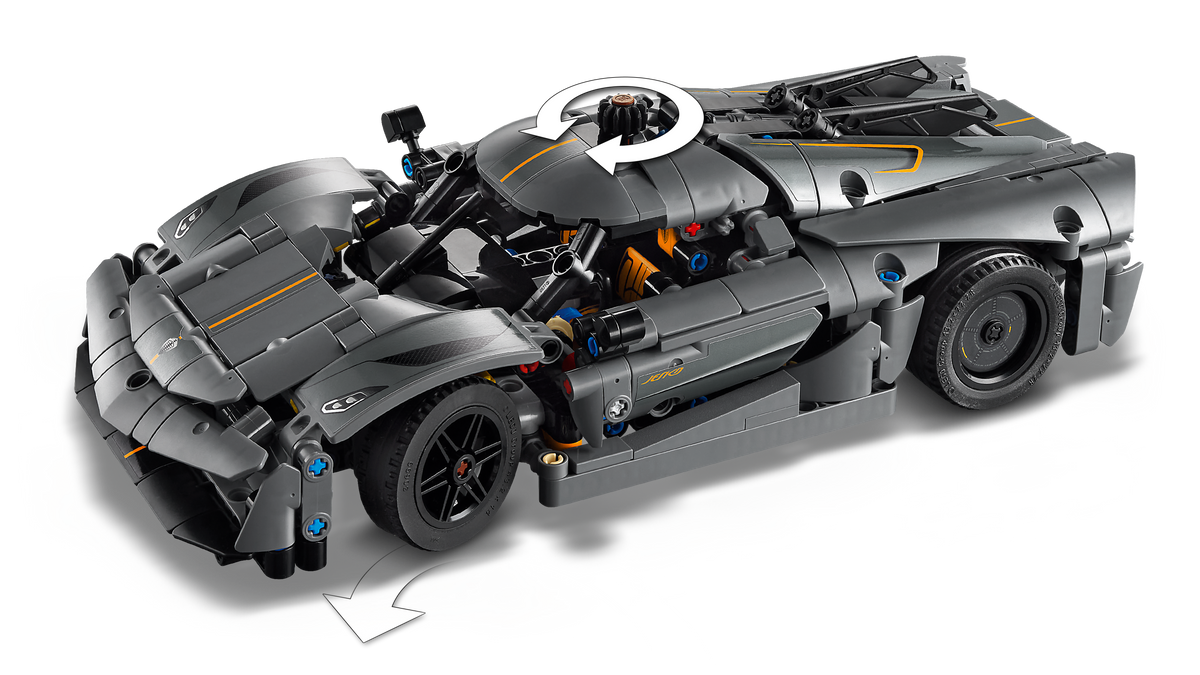 Koenigsegg Jesko Absolut Gray Hypercar