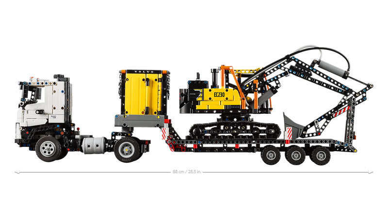 Volvo FMX Truck & EC230 Electric Excavator