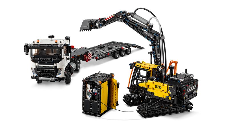 Volvo FMX Truck & EC230 Electric Excavator