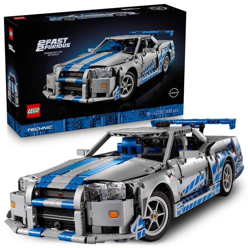 2 Fast 2 Furious Nissan Skyline GT-R (R34) Car