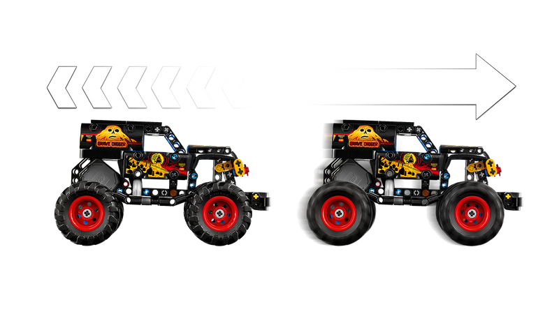 Monster Jam™ Grave Digger™ Fire and Ice