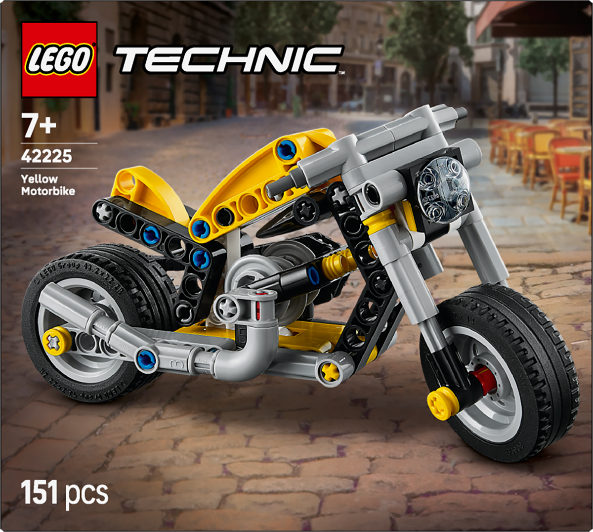 Yellow Motorcycle