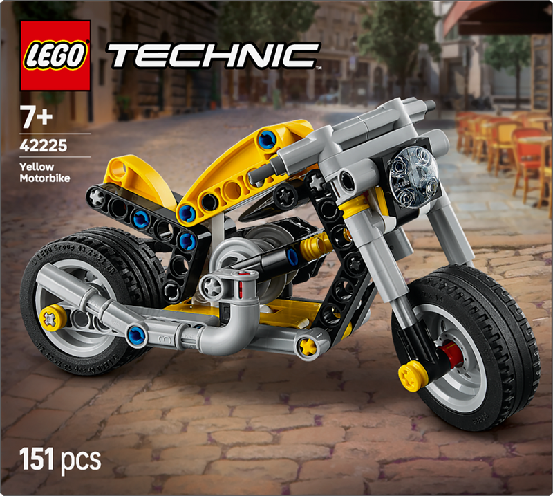 Yellow Motorcycle