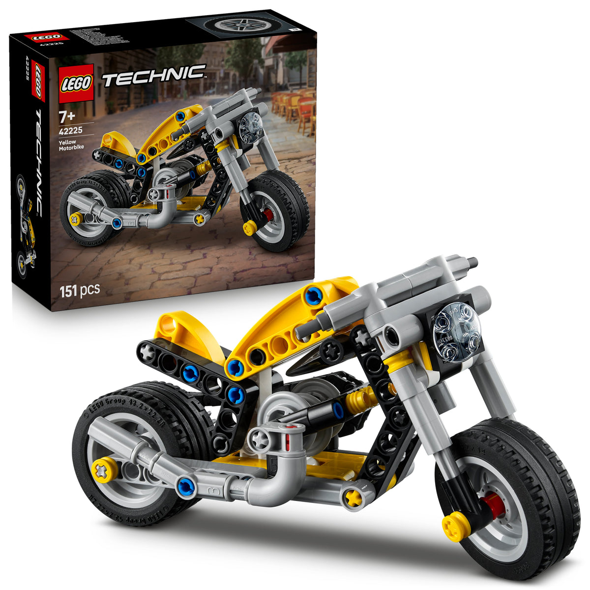 Yellow Motorcycle